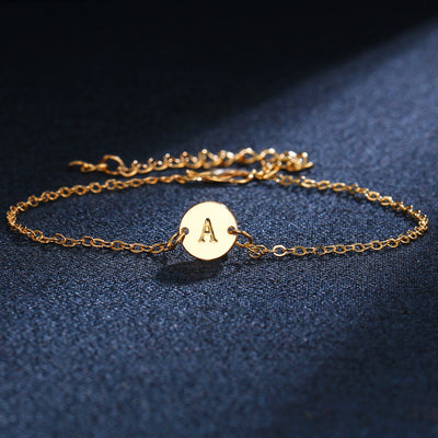 Gold Color Alloy Letter