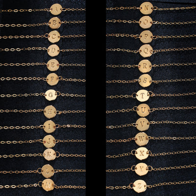 ashion Letter Bracelet & Angle