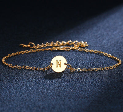 ashion Letter Bracelet & Angle