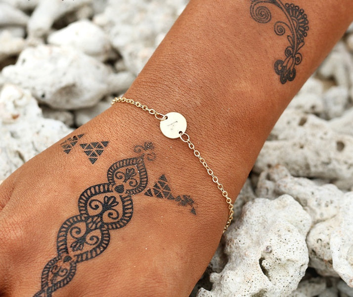 ashion Letter Bracelet & Angle