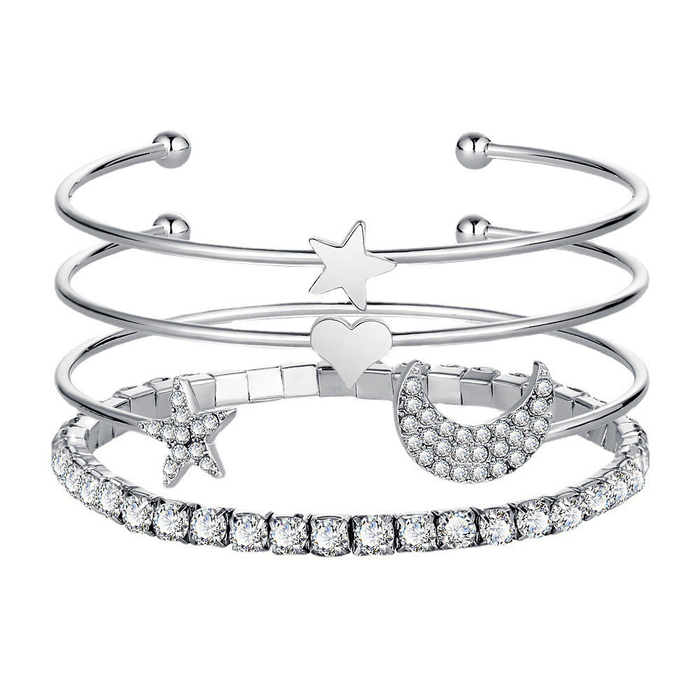 Moon Stars Cuff