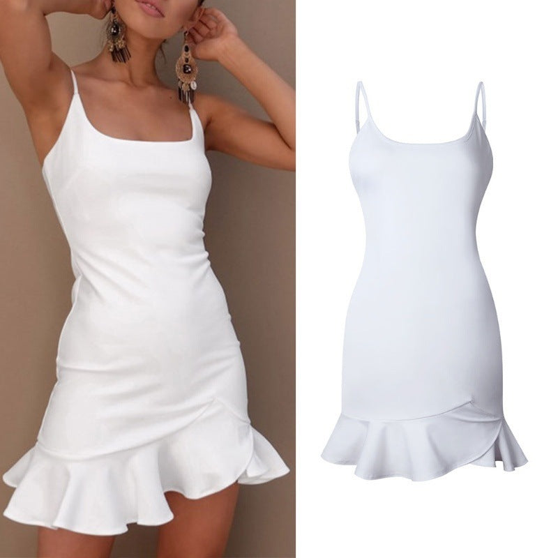 Sleeveless Spaghetti Strap Slim S Party  Vestidos