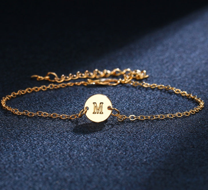 ashion Letter Bracelet & Angle