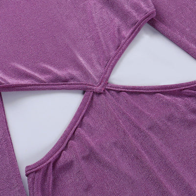 Sexy Backless Bandage Dress Summer  Hollow Out Skinny