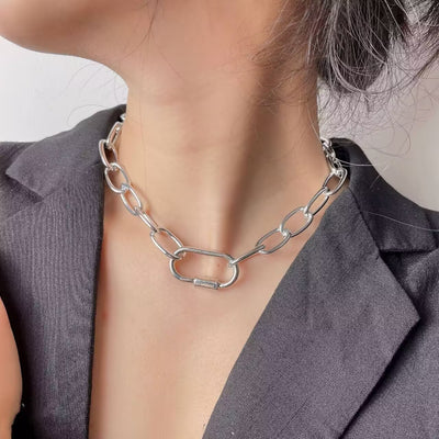 Simple Cross Thick Chain