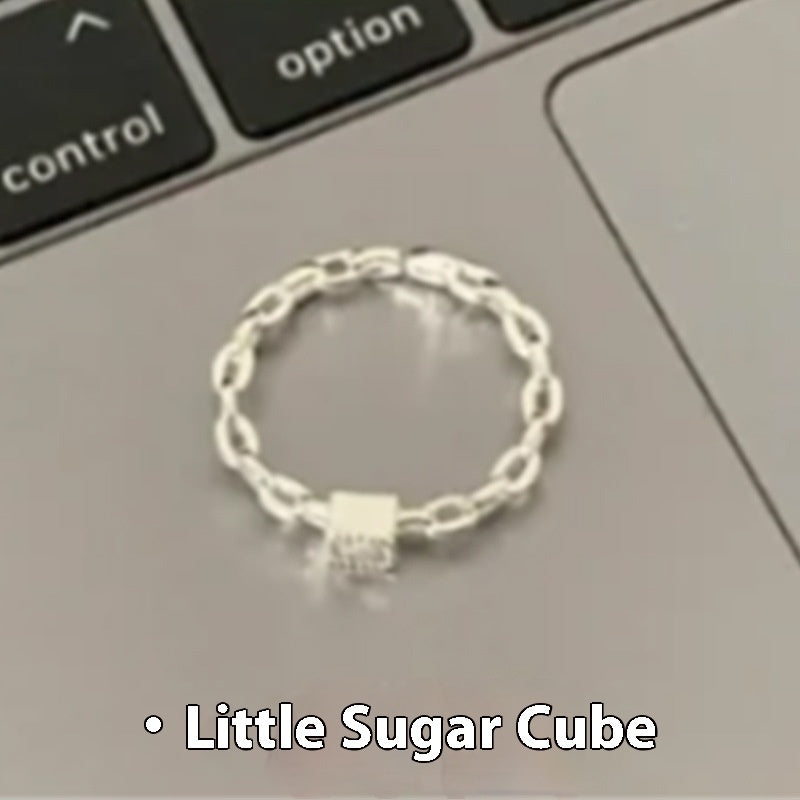 Simple Bracelet Irregular All-match Ring Women