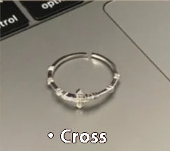 Simple Bracelet Irregular All-match Ring Women