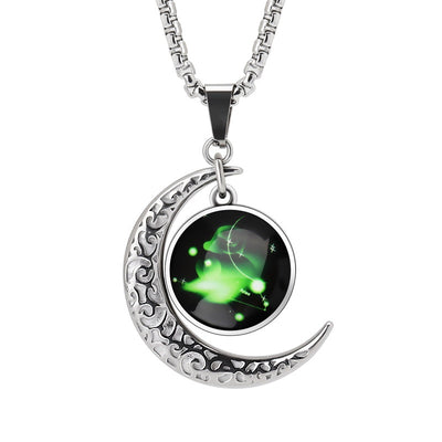 12 Constellation Moon Star Glowing